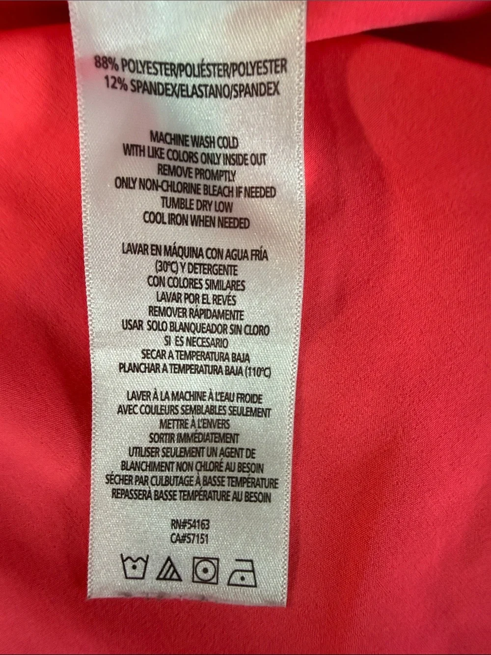 Calvin Klein Performance Neon Pink Athletic Tank Top